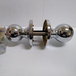 Kwikset Polo Round Privacy Door Knob Chrome